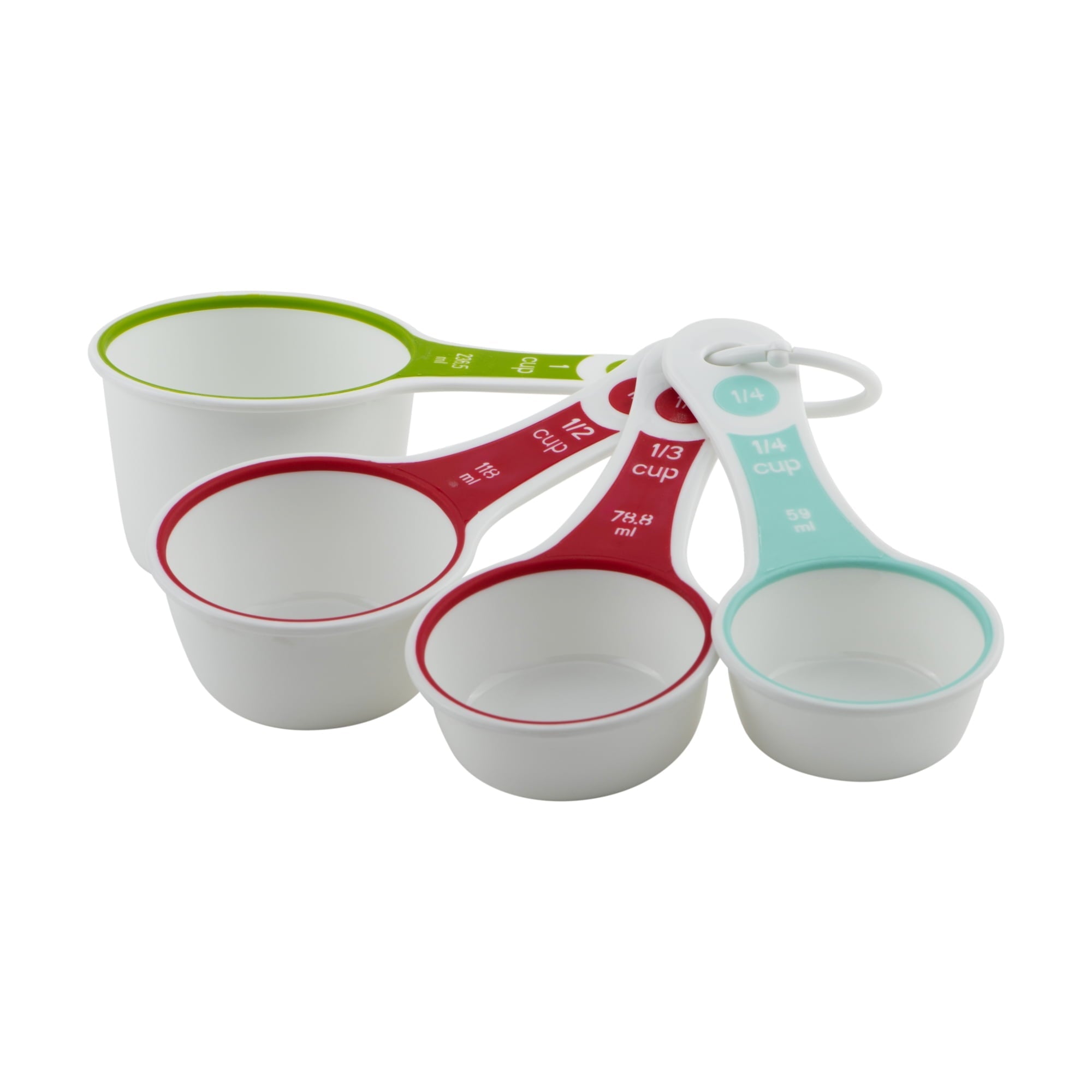(3 pack) PROfreshionals 4-Piece Measuring Cups Set, Multicolor - Image 3