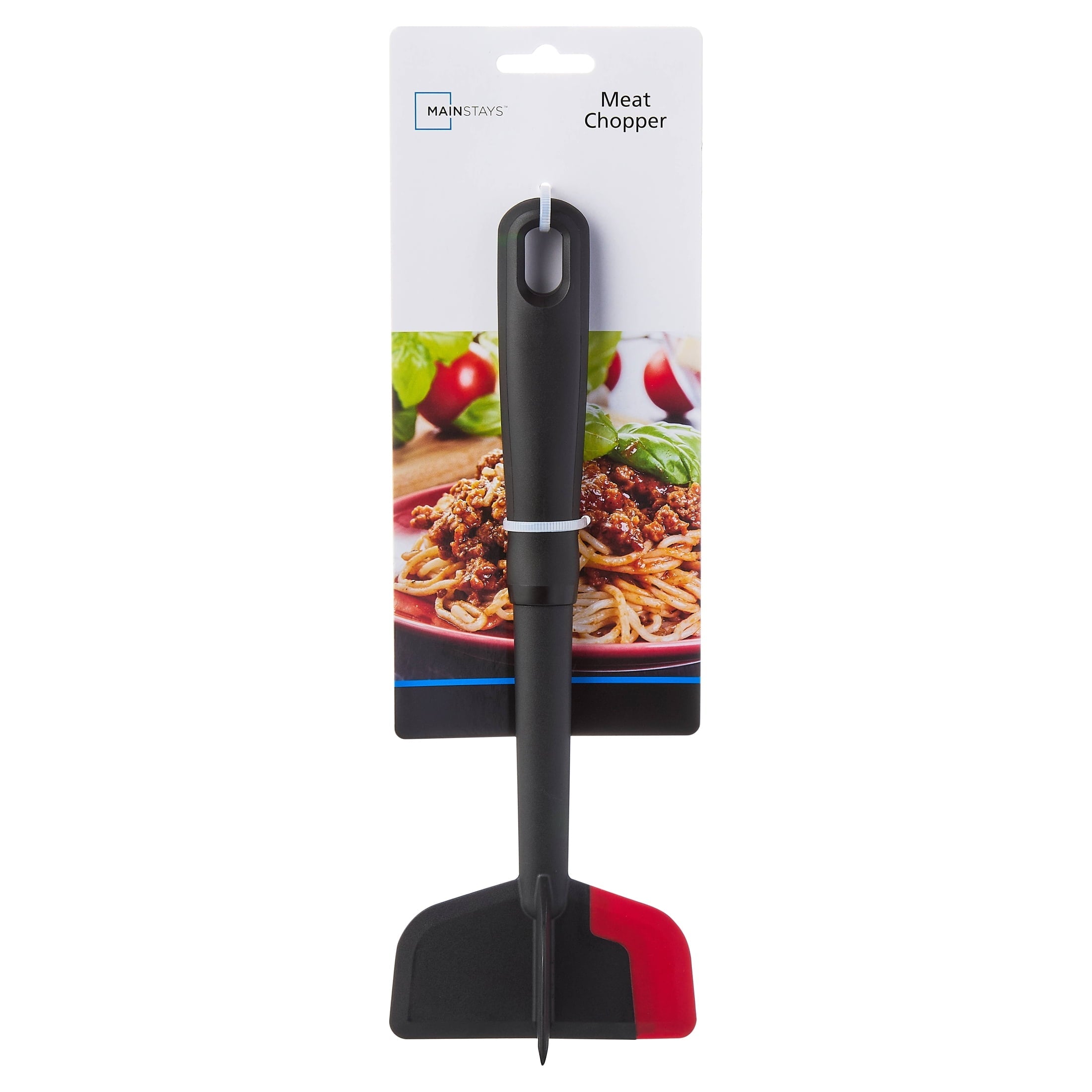 Mainstays Silicone Meat Masher and Chopper, Black - Image 4